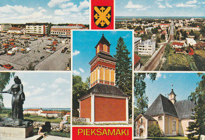 KIRKKOKORTTI - PIEKSÄMÄEN VANHA KIRKKO - 7