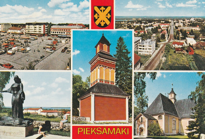 KIRKKOKORTTI - PIEKSÄMÄEN VANHA KIRKKO - 7