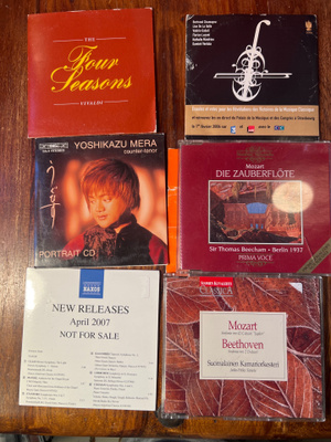 Cd-levyjä 51 kpl. klassista musiikkia