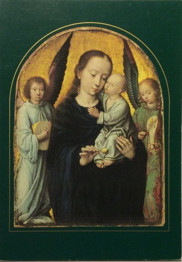 Gerard David - Neitsyt Maria, Jeesuslapsi ja enkelit UNICEF
