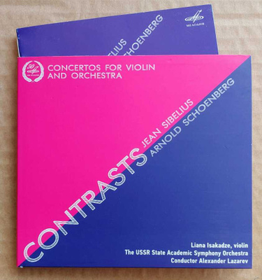 SIBELIUS • SCHÖNBERG: Contrasts – Melodiya RI CD 2014