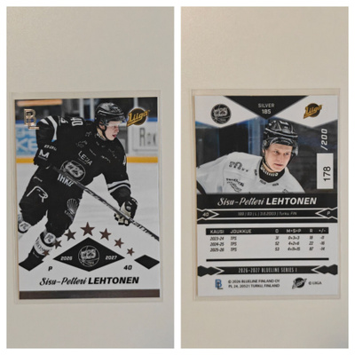 Sisu-Petteri Lehtonen Silver Base Blueline