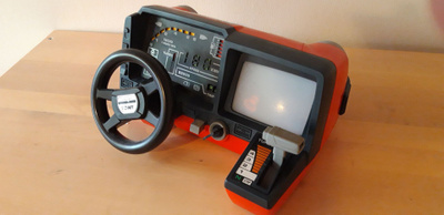 Tomy Turnin Turbo Dashboard ajo simulaattori -80 luku