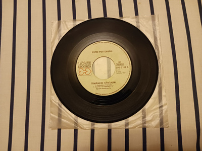 Petri Pettersson – Tämänkin Hämärän 7" orig 1977 Prog Rock