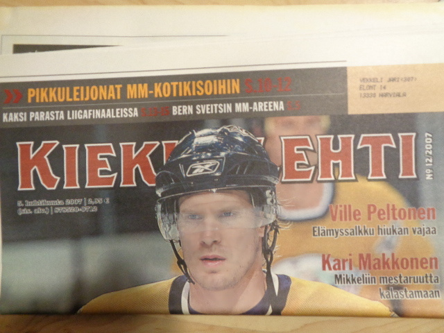 Kiekkolehti Nro 12/2007 (13.11)