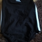 Musta-valkoinen Adidas Uimapuku / Uikkarit - koko 116cm - pikkukuva 1
