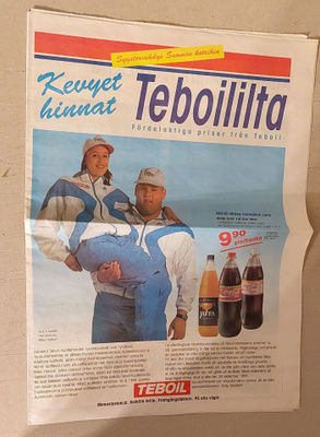 Teboil - lehti vuodelta 1995