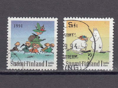 1994 Lape 1235 - 1236 Ystävyydellä - Muumeja
