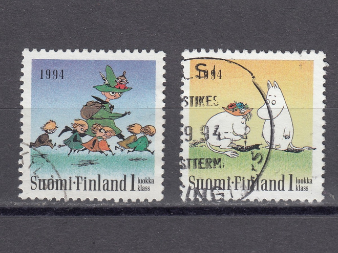 1994 Lape 1235 - 1236 Ystävyydellä - Muumeja