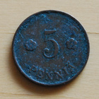 Suomi 5 penniä 1921 Tasavalta - pikkukuva 1
