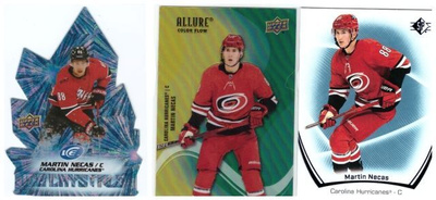 3 x MARTIN NECAS Hurricanes, ErikoisKortteja