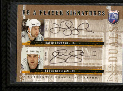 2006-07 Be A Player - Signatures Duals - 4,00 € / kpl
