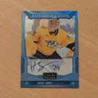 2024-25 O-Pee-Chee Platinum Juuse Saros Blue Rainbow Auto - pikkukuva 1