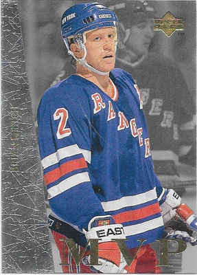 1996-97 Collector`s Choice MVP #UD30 Brian Leetch NY Rangers