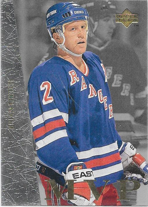 1996-97 Collector`s Choice MVP #UD30 Brian Leetch NY Rangers
