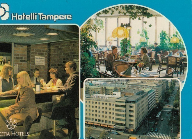 Tampere, Hotelli Tampere sommitelma   väri    p25