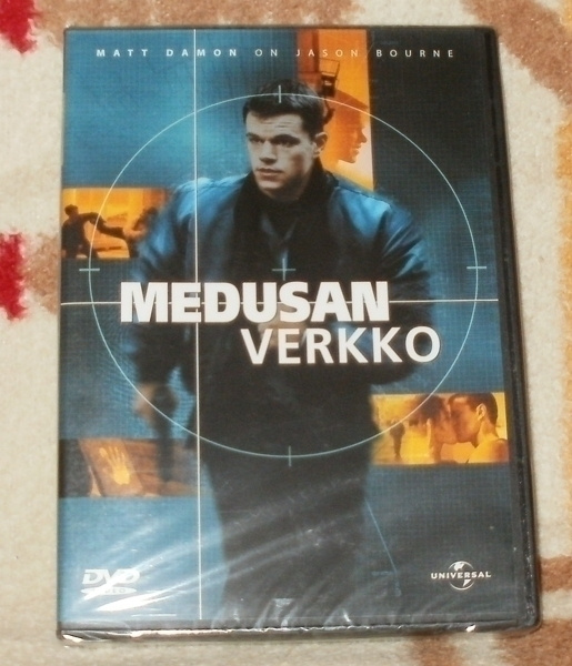 MEDUSAN VERKKO ~ Matt Damon ~ DVD kelmussa MINT - Matt Damon