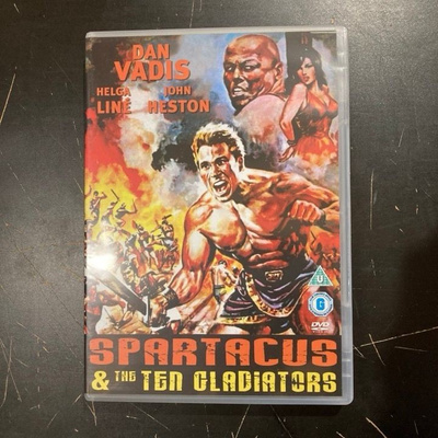 Spartacus & The Ten Gladiators DVD