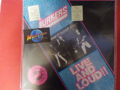 THE LURKERS - LIVE AND LOUD EX/EX LP