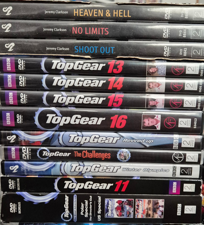 TOP GEAR PAKETTI -DVD