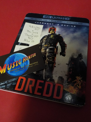 DREDD 4K ULTRA HD + BLU-RAY + DIGITAL HD 3D