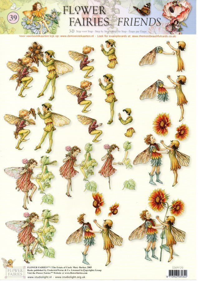 3D °"KUKKAKEIJUT & YSTÄVÄT"° /Flower Fairies friends (39)