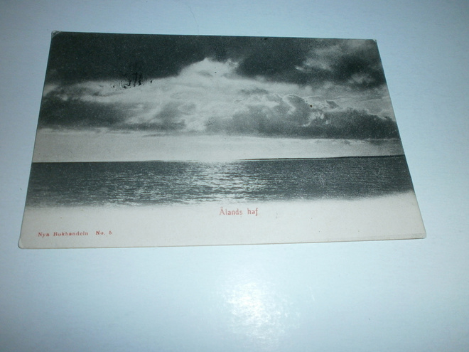 Åland, Ålands haf (Ahvenanmeri), vanha mv pk, p. 1910