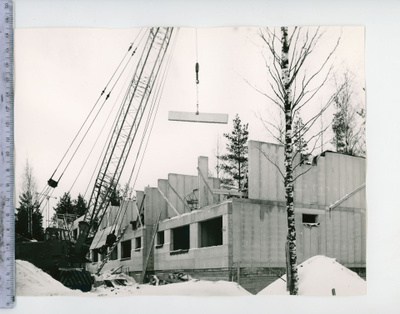 Asuinrakennus virkailijoille 1962 Vuosaari Nordsjö-Kallvik