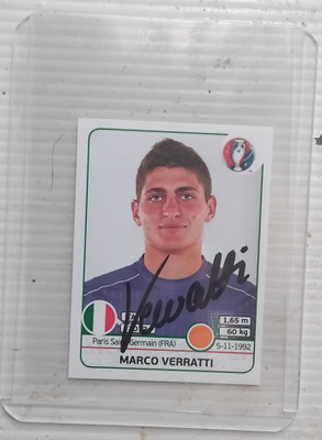 Marco Verratti Italia signed