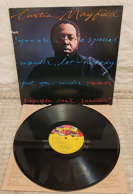 Curtis Mayfield Never Say You Can't Survive lp