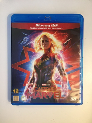 Captain Marvel (Blu-ray 3D + Blu-ray) Brie Larson (2019)