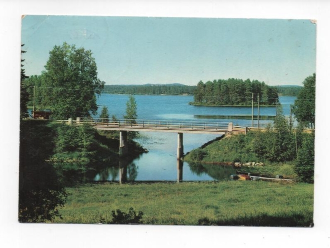 Kuorevesi: Hovilan silta (T:MI Karhumäki n:o  ? väri )