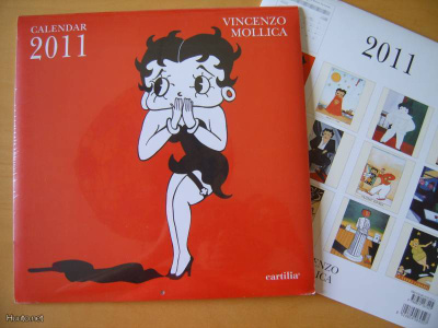 Kalenteri 2011 BETTY BOOP