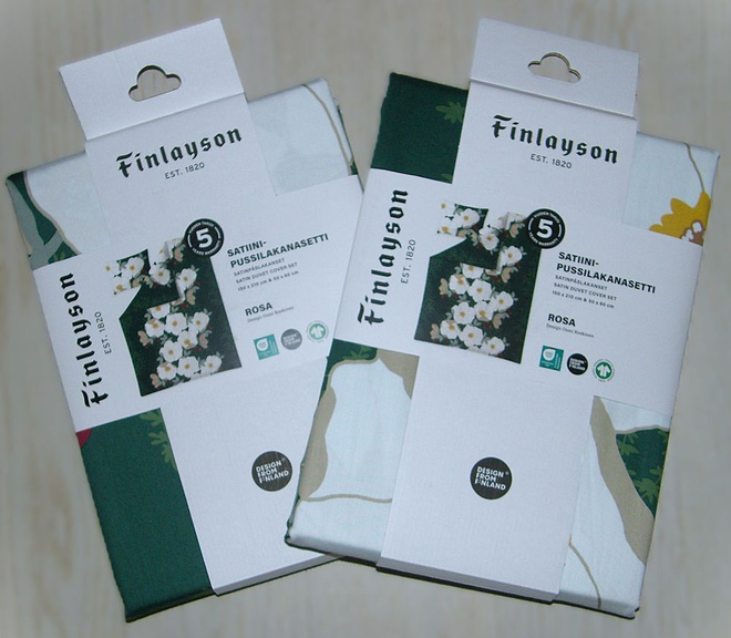 Finlayson Rosa Pussilakanasetit (2 kpl)