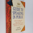 Carole McKenzie : Debrett's guide to speaking in public :... - pikkukuva 1