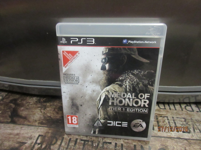 PS3 Medal of Honor tier 1 edition CIB