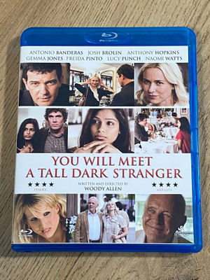 YOU WILL MEET A TALL DARK STRANGER - BLU-RAY - WOODY ALLEN