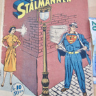 VANHA Lehti Ståhlmannen Teräsmies Superman N 10 1950-l - pikkukuva 1