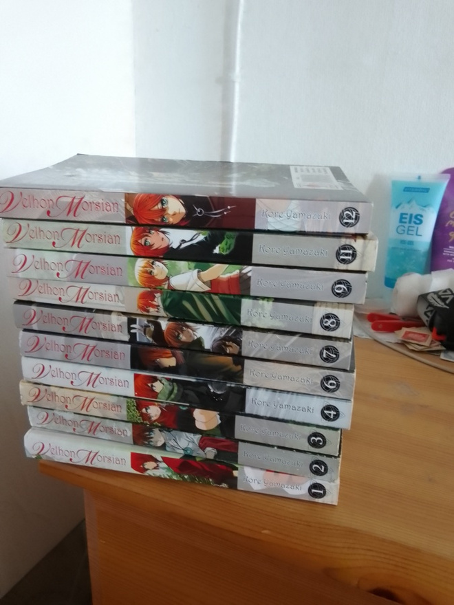 Velhon morsian manga sarjakuvat 11 kpl