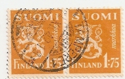 Tampere 1 , siltaleima 14 .XII.42 (T)