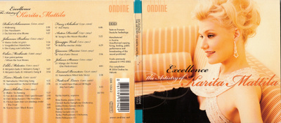 Karita Mattila - 2004 - Exelence- The Artisty Of - CD