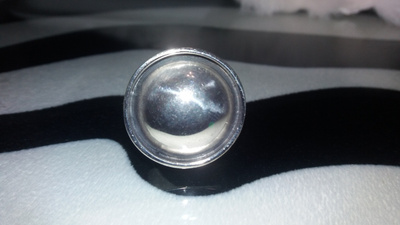 Vintage kotimainen hopea sormus 916H L7