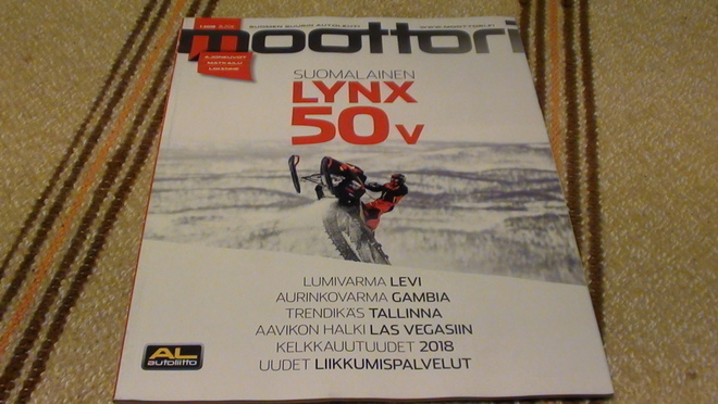 MOOTTORI - LEHTI NRO 1 / 2018
