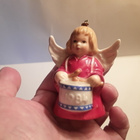 Enkeli figuuri. Pieni Enkeli patsas . Goebel 1984 - pikkukuva 2