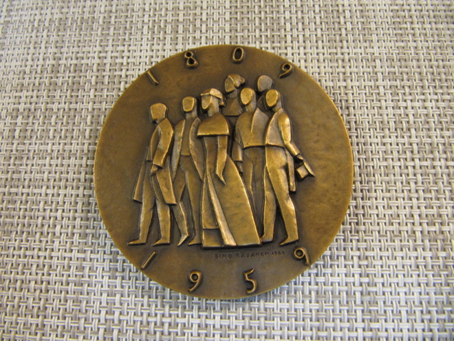 Valtioneuvosto 150 V mitali /Eino Räsänen 1960.