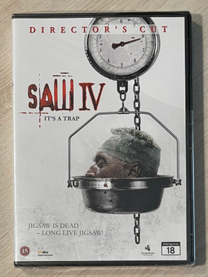 Saw 4 - Ohjaajan versio (2007) uusi ja muoveissa