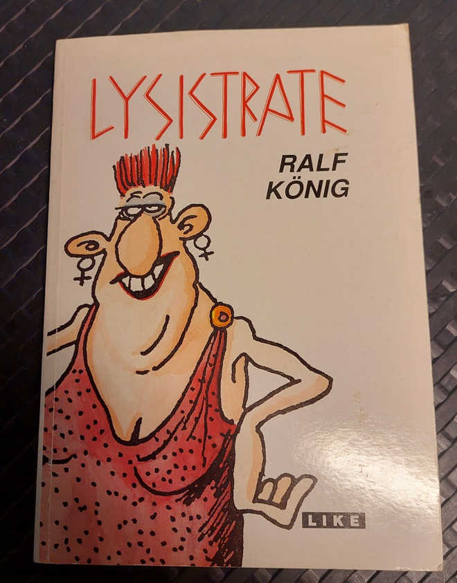 Ralf König LYSISTRATE Sarjakuva suomenkielinen