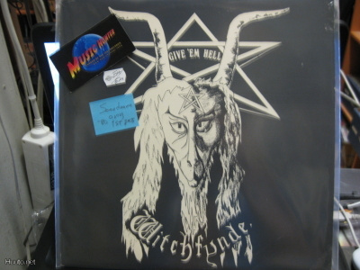 WITCHFYNDE - GIVE ´EM HELL LP EX+/EX+