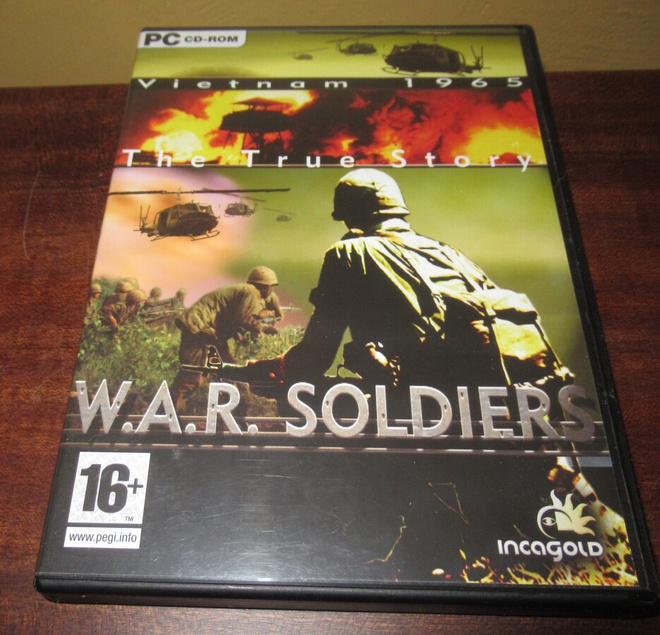 W.A.R. Soldiers PC CD-rom Vietnam 1965