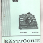 Sun DT 400-500, ohjekirja 1965 ja Unimail,ihmeluettelo 1969 - pikkukuva 1